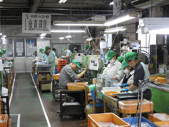 写真１　トキワ精機の東京本社工場