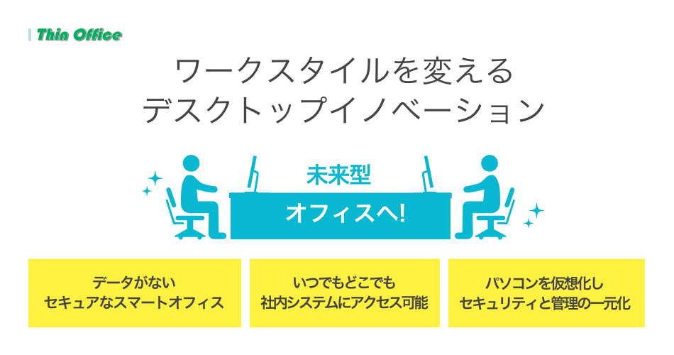 Thin Office VDI ワークスタイルを変えるデスクトップイノベーション